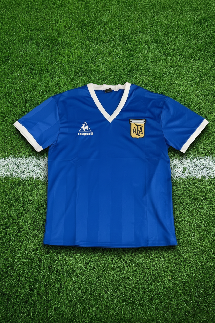 Argentina Maradona #10 Retro Away Jersey – Le Coq Sportif