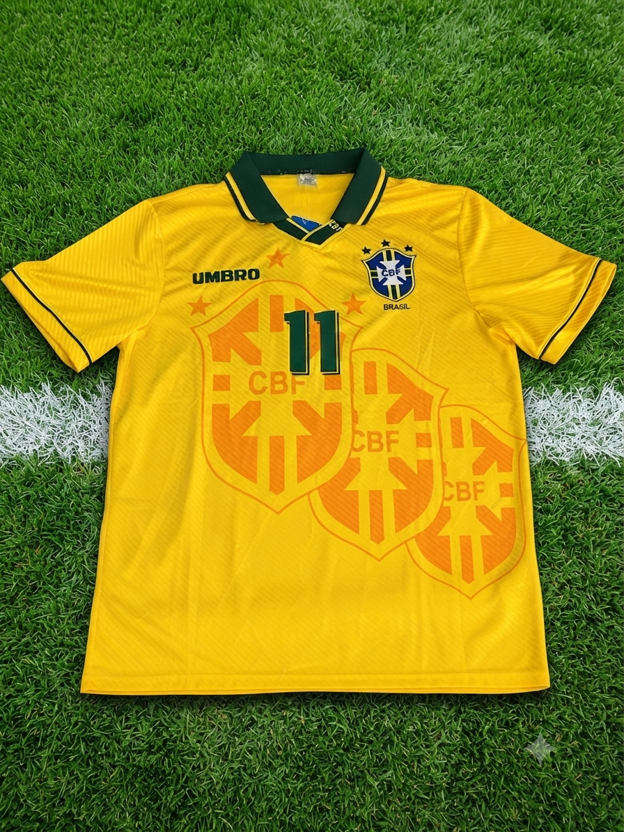 Romário #11 Brazil Home Jersey 1994