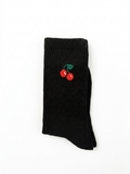 Long socks- cherry