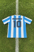 Maradona #10 – Argentina 1986 Retro Jersey