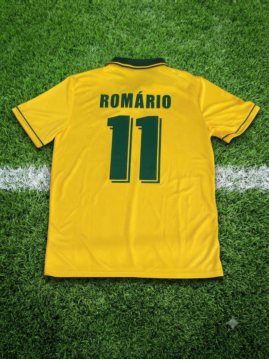 Romário #11 Brazil Home Jersey 1994