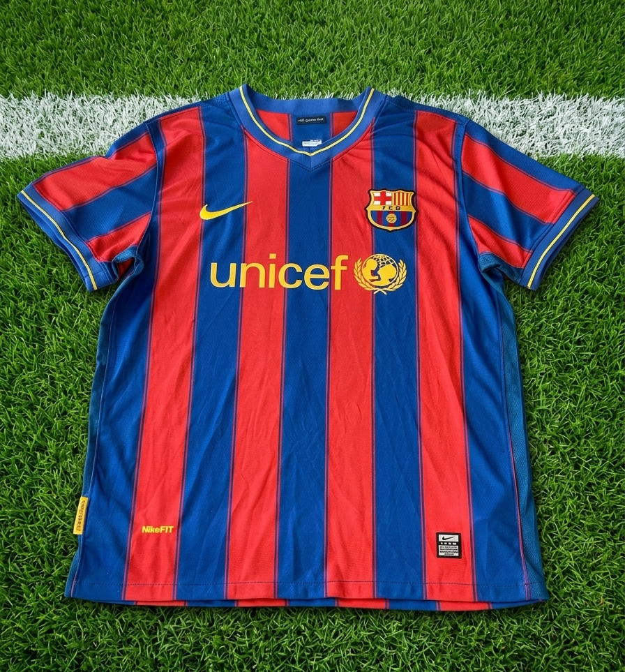 Ronaldinho #10 FC Barcelona Home Jersey 2007/08