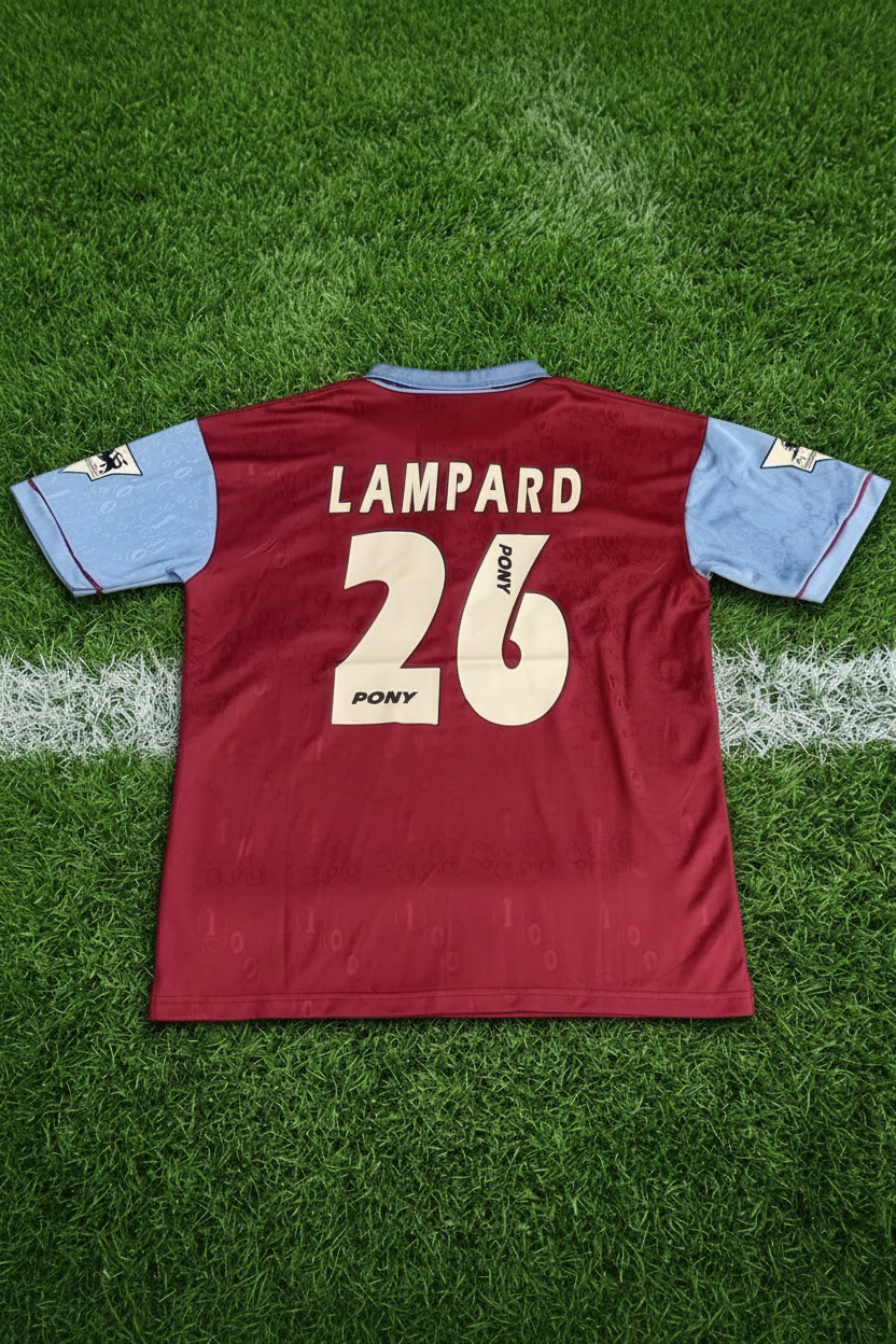 West Ham United Lampard #26 Retro Jersey – Pony