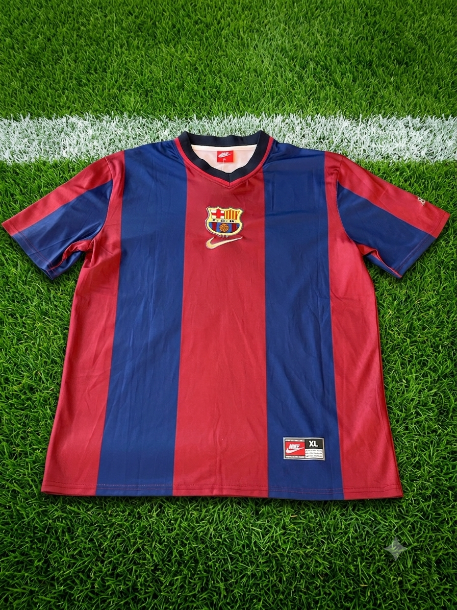 Xavi #26 FC Barcelona Home Jersey 2003/04