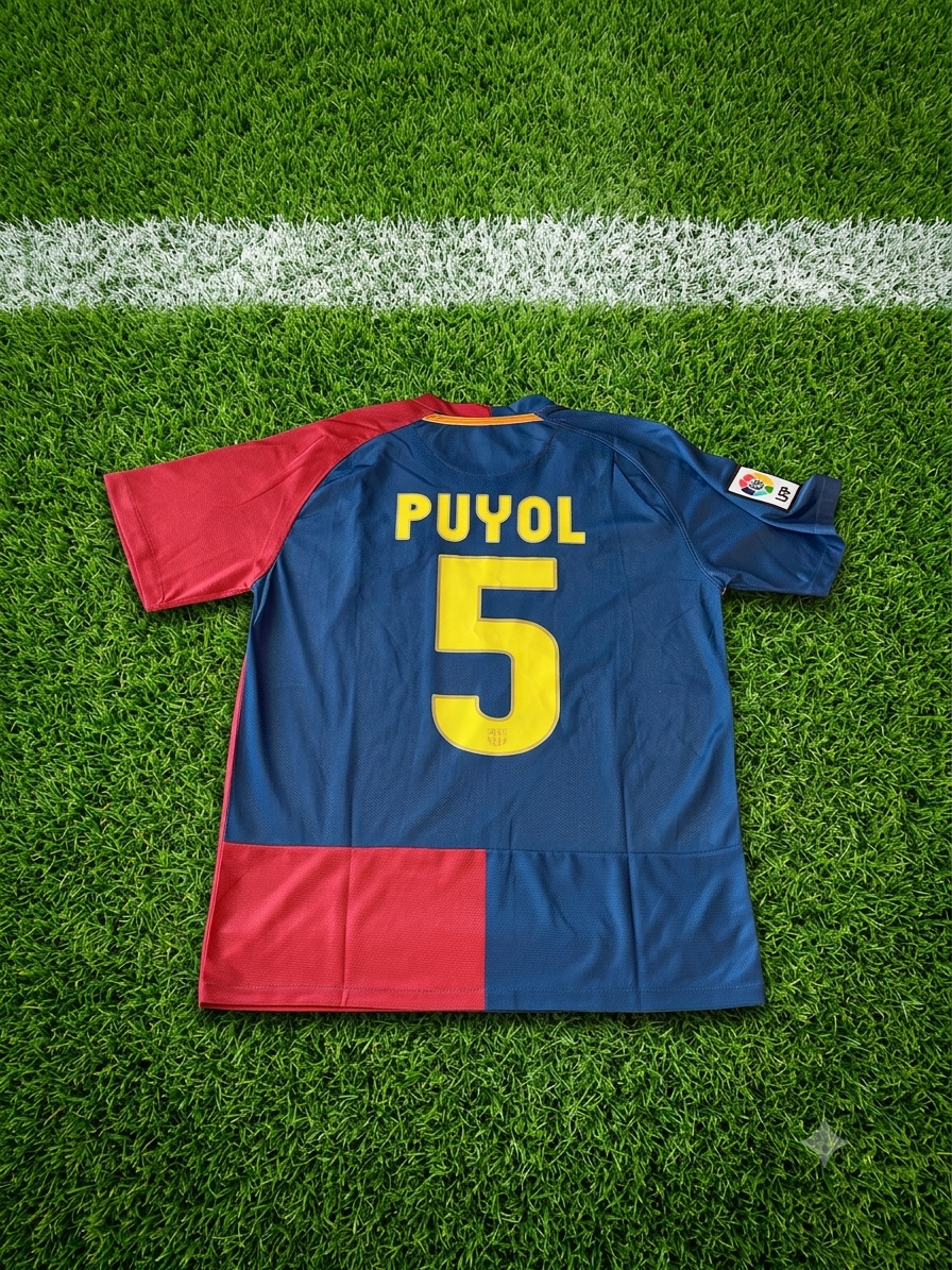 Carles Puyol #5 – FC Barcelona Home Jersey 1998/99