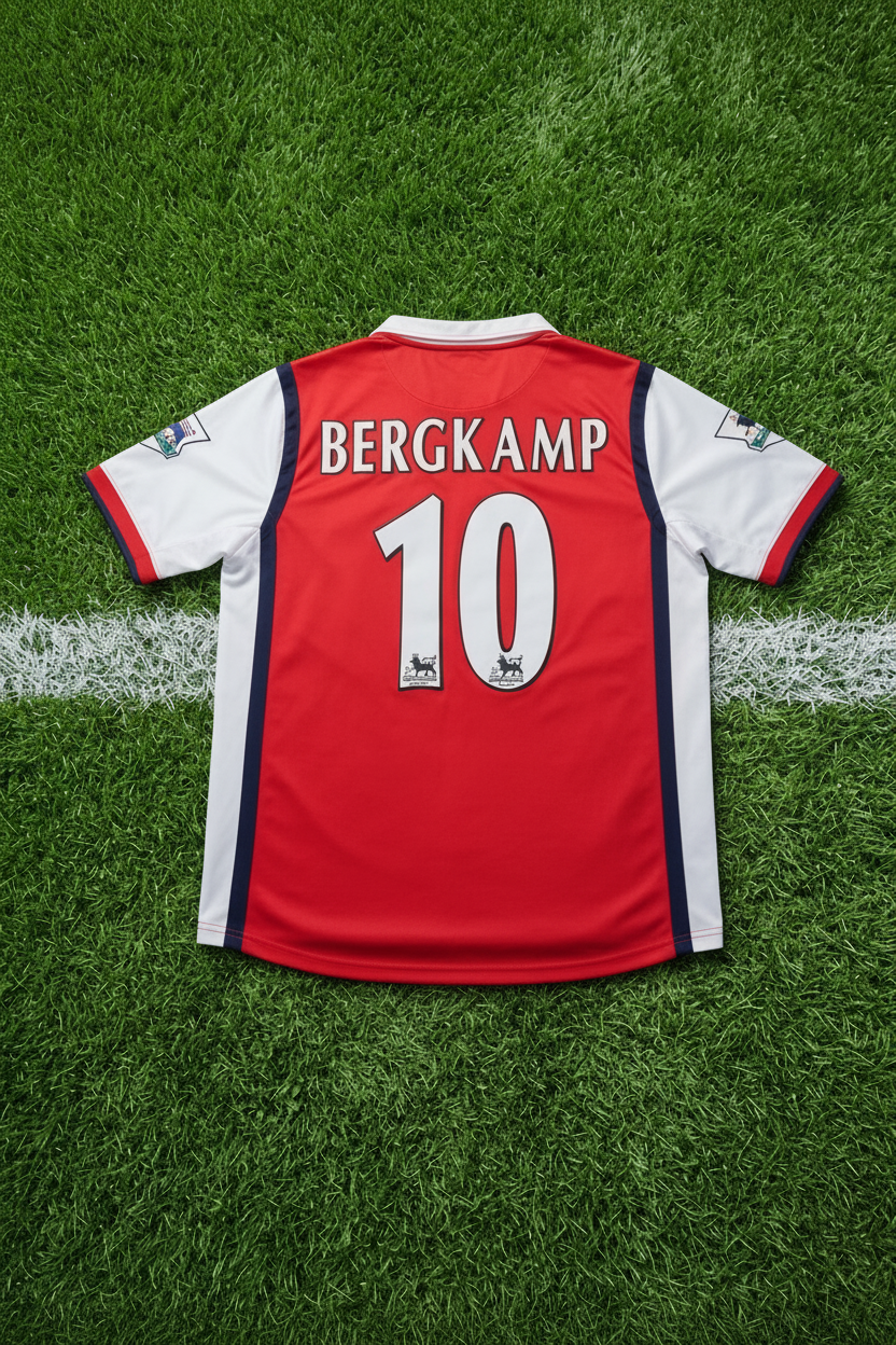 Arsenal Bergkamp #10 Retro Jersey