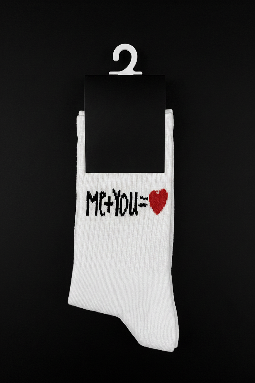 Long socks- me+you=love