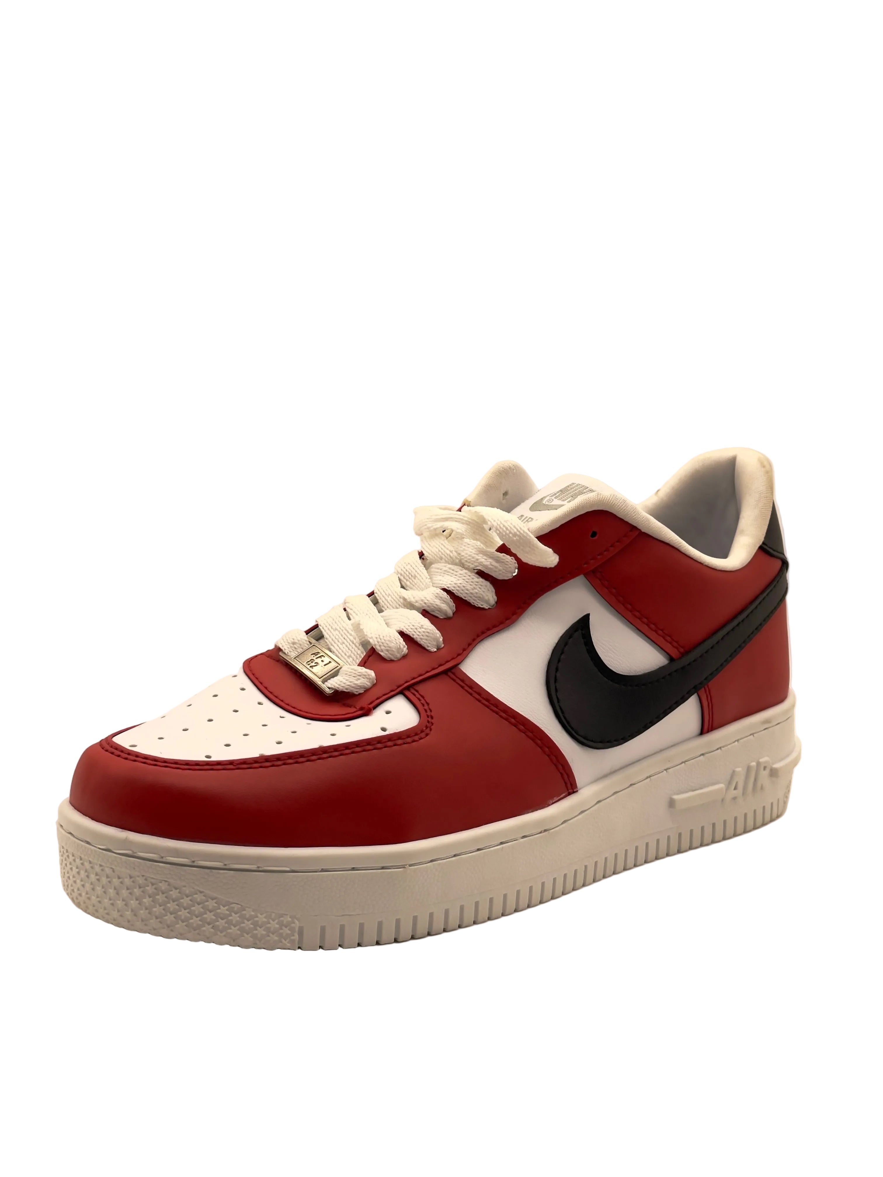 Nike Air Force 1 Low Red White Black